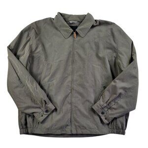 London Fog Auburn Zip-Front Golf Jacket Size 2XT Classic Water Resista